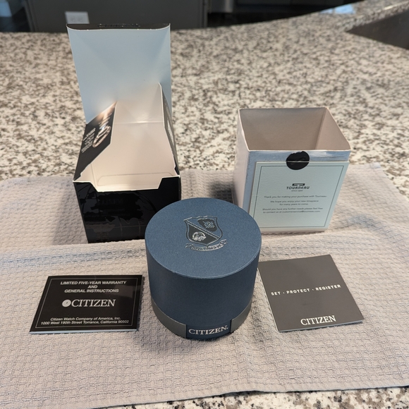 Citizen Eco Drive Blue Angels Chronograph Men's Watch AT8020-54L - Picture 7 of 7